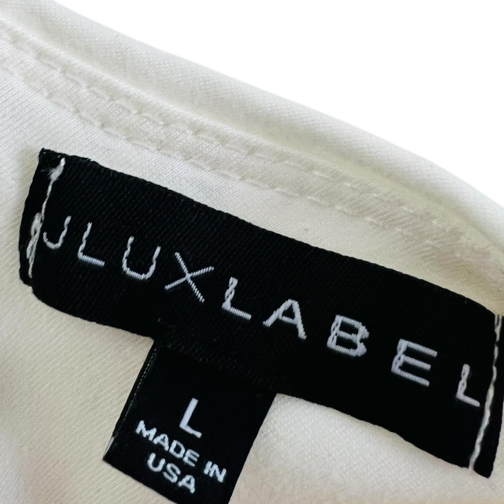 JLUXLABEL Cream One Shoulder Cut Out Bodysuit - Picture 5 of 5